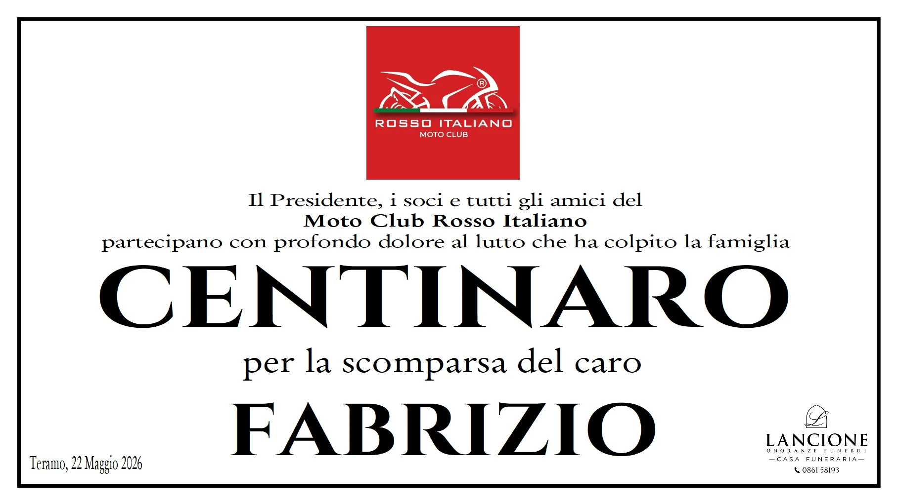 Manifesti di partecipazione — Fabrizio  Centinaro  - Immagine 2