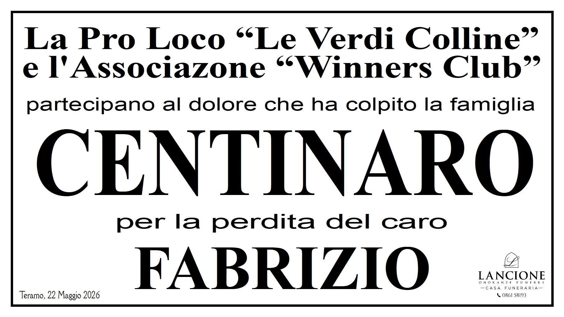 Manifesti di partecipazione — Fabrizio  Centinaro  - Immagine 4