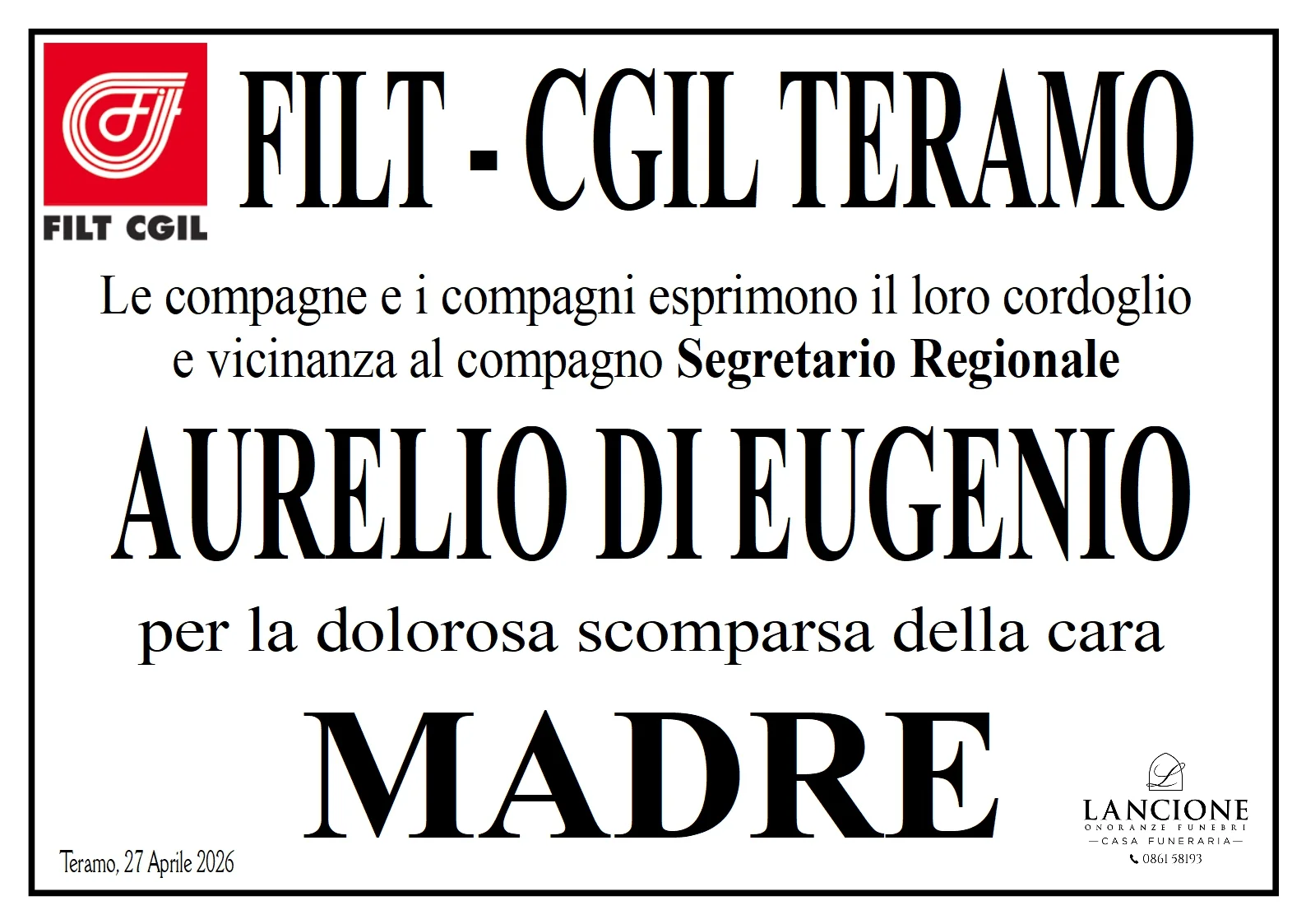 Manifesti di partecipazione — Santa D'Ascenzo - Immagine 5