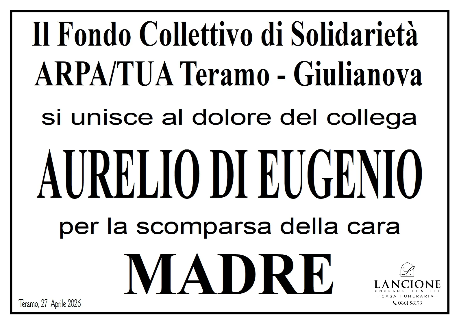 Manifesti di partecipazione — Santa D'Ascenzo - Immagine 7